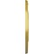 Ekena Millwork Daniela Ceiling Medallion (Fits Canopies up to 3 7/8"), 8"OD x 3 7/8"ID x 1/2"P, Rich Gold CM08DNRGS - alternate 3